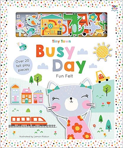 Tiny Town Busy Day (Soft Felt Play Books)