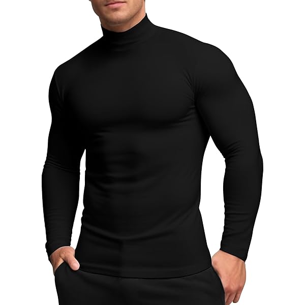 RGJU Men's Sport Undershirt, Athletic Thermal Base Layer