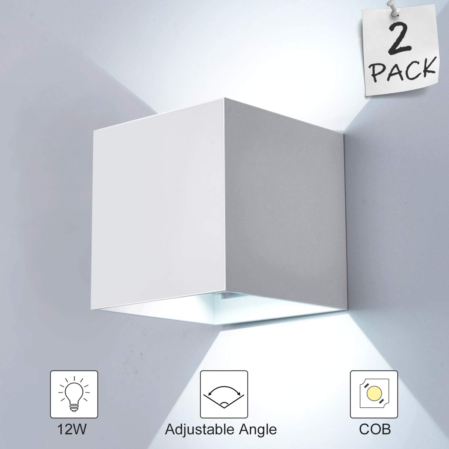 Applique Da Esterno GU10 IP54 – Lampada Da Parete Moderna In - Foto 9