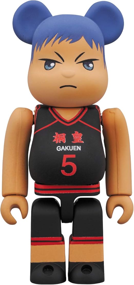 Amazon ベアブリック 黒子のバスケ 青峰大輝 全高約70mm 塗装済み 完成品 フィギュア フィギュア ドール 通販
