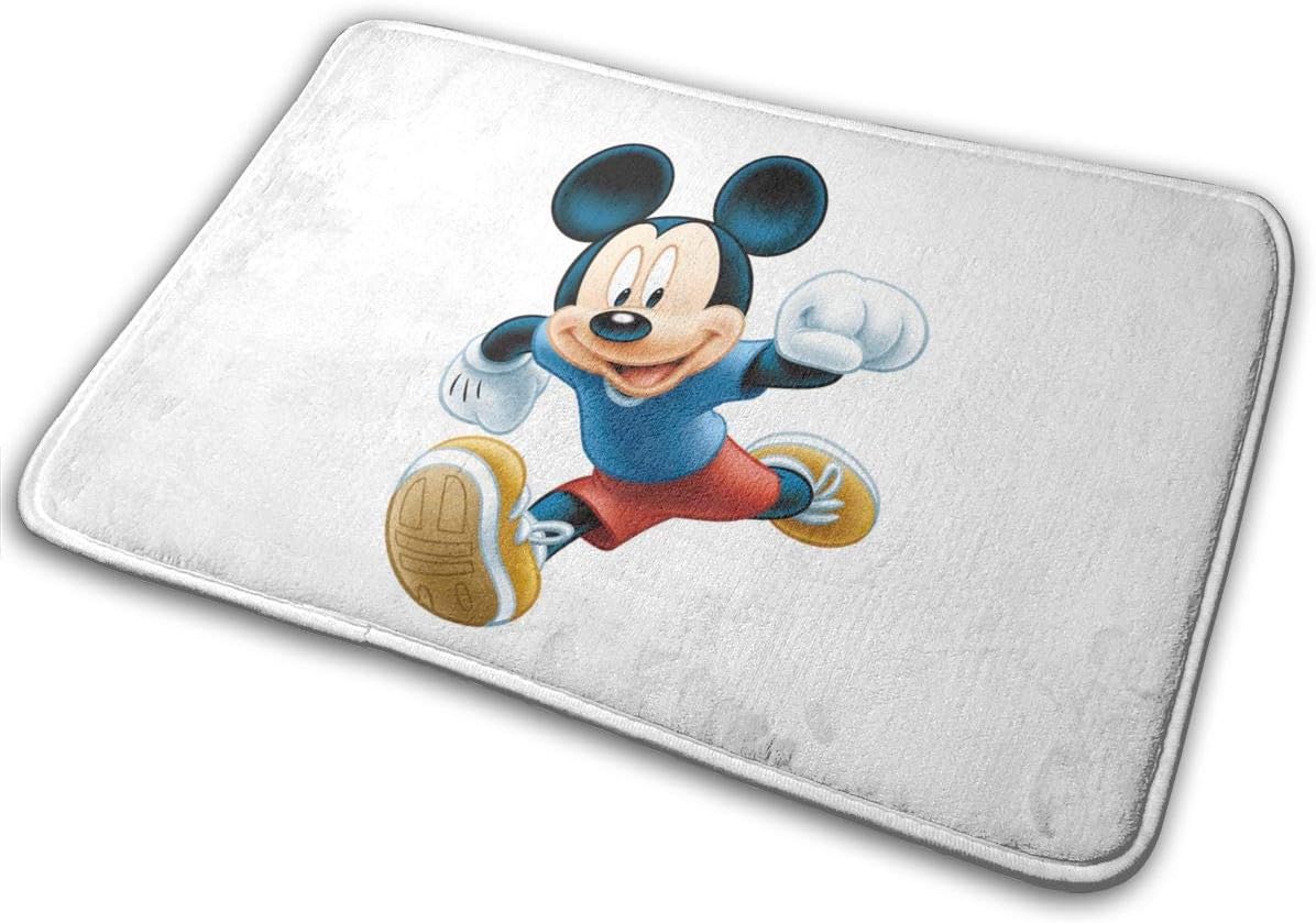 Amazon Missy 個性的な アメリカ テレビ アニメ ミッキー ネズミ キャラクター プリント 玄関 マット 滑り止めマット 柔らかい 速乾 台所 約40 60cm 玄関マット オンライン通販