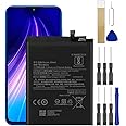 WUHAO Replacement Battery BN46 Battery for Xiaomi Redmi Note 8 with Adhesive Tape Tool Repair Kit