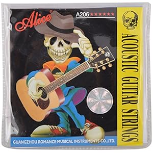 Alice Bronze Acoustic Guitar Strings GS-01_Phosphor Bronze_(Pack of 1)