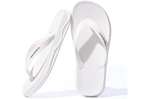 meexzoom Womens Flip Flops Comfortable Cushion Slip On Beach Thong Sandals for Women Non-Slip