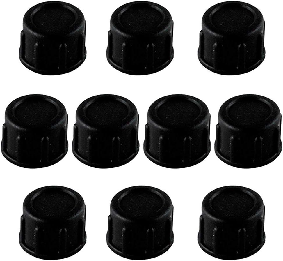 7Colors FVTLED 10pcs Replacement T Cable Termination Caps Screw Caps Waterproof Outdoor for LED Deck Light Kits (Pack of 10)