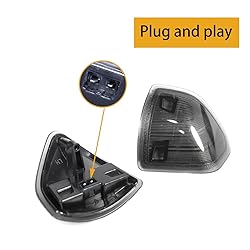 YMHHefy LED Side Mirror Turn Signal Light Two Wire