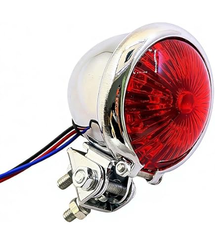 Amazon.com: FATECIM Vintage Sparto Motorcycle Tail light Brake