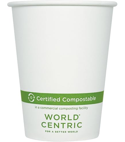 Compostable Coffee Cups Eco-Products World Art 12 Oz. Compostable Hot ...