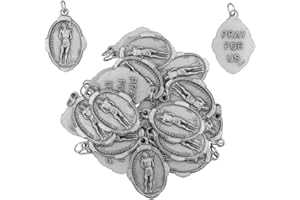 Venerare Bulk Medal Lot of 20 Metal Saint Pendant (St. Sebastian)