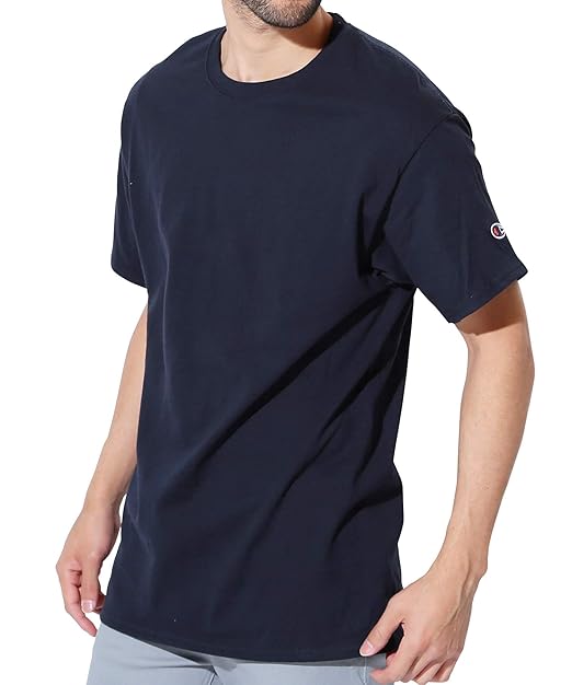 Amazon Champion チャンピオン Authentic ベーシックtシャツ メンズ