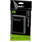 Vault X Soft Penny Sleeves (200 Pack) Clear for Trading Cards TCG | Fits standard-size TCG cards for daily storage. Soft, clear penny sleeves, acid-free. 200-pack of everyday protection.