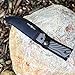 Hoffman Richter Wolf Fixed Blade Survival Knife with Unbreakable Full Tang Steel Tactical Blade for Hunting/Camping/Daily Use - Includes Bonus Sheath