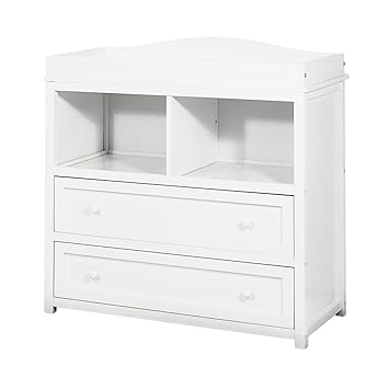 drawers with baby changer top