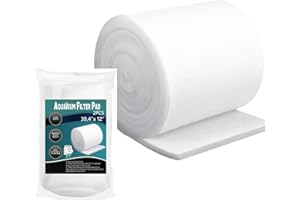 MDYPUINO Aquarium Filter Pad 39.4 x 11.8in Aquarium Filter Media for Crystal Clear Water Fish Tank Ponds Garden Saltwater Fer