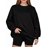 ZENUTA Oversized Sweatshirt for Women, Crewneck Sweatshirts Pullover, Long Sleeves Pullover Casual Fall Fashion Clothes 2025