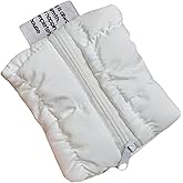 KEXIAO Portable Card Holder with Zippers Coin Purse Quilted Small Wallet Daily Essential Change Pocket for Everyday Use