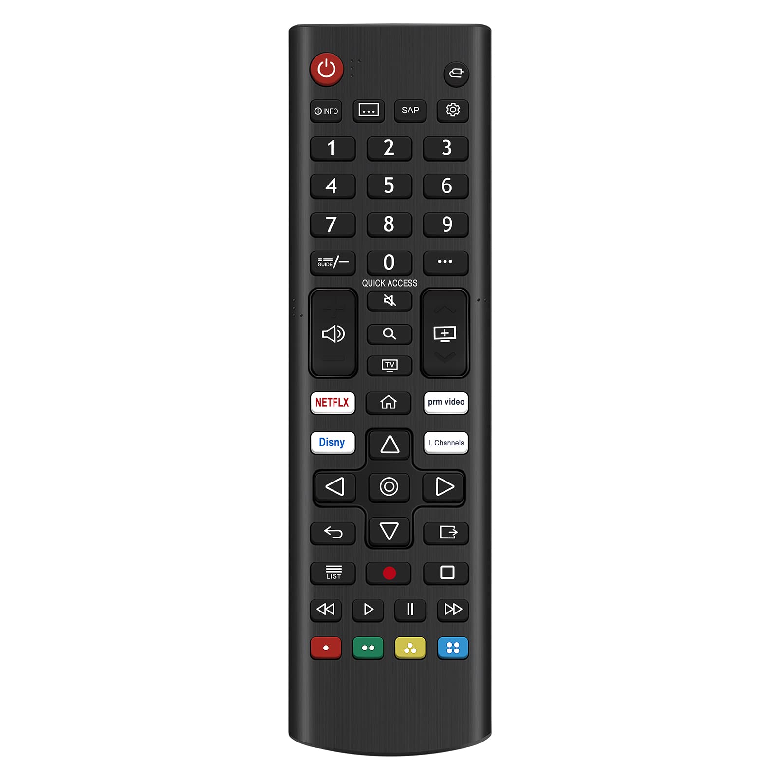New AKB76040302 Remote Control Replacement - VINABTY AKB76040302 Smart TV Replace Remote Control fit for LG LCD LED TV AKB76040302 AKB76040301 43UM6950DUB Remote Controller