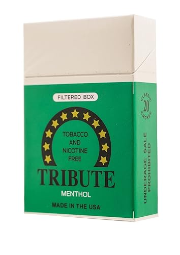 Tribute “Menthol” - Tobacco Free - Nicotine Free - Herbal - Cigarette  Alternative in Kenya