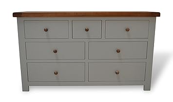 Thornton Painted Oak Large Chest Of Drawers Painted Hardwood 3