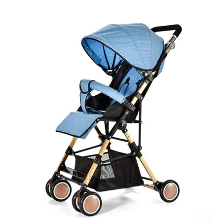 VEVOR Doppelkinderwagen Für 2 Kinder - Zusammenklappbarer Tandem-Buggy Mit Verstellbarem Griff