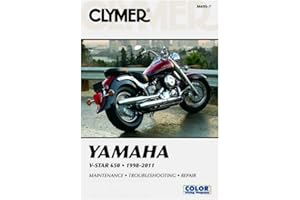 Clymer Service Manual (p/n CM495-7) For 04-10 YAMAHA XVS65A