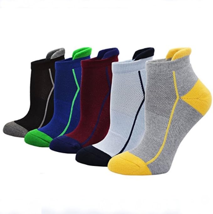 Running Socks Men Mens Athletic Socks Cotton Sports Socks
