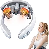 Sjdbeoqml Intelligent Electric Neck Massager With Heat for Pain Relief - Multiple Mode Massager for Neck and Shoulder