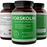 Forskolin Extract Weight Loss Supplement Natural Diet Pills for Men &amp; Women – Natural Fat Burn Benefits Boost Metabolism Curb Appetite Preserve Lean Body Mass Pure Coleus Forskohlii – Natural Vore