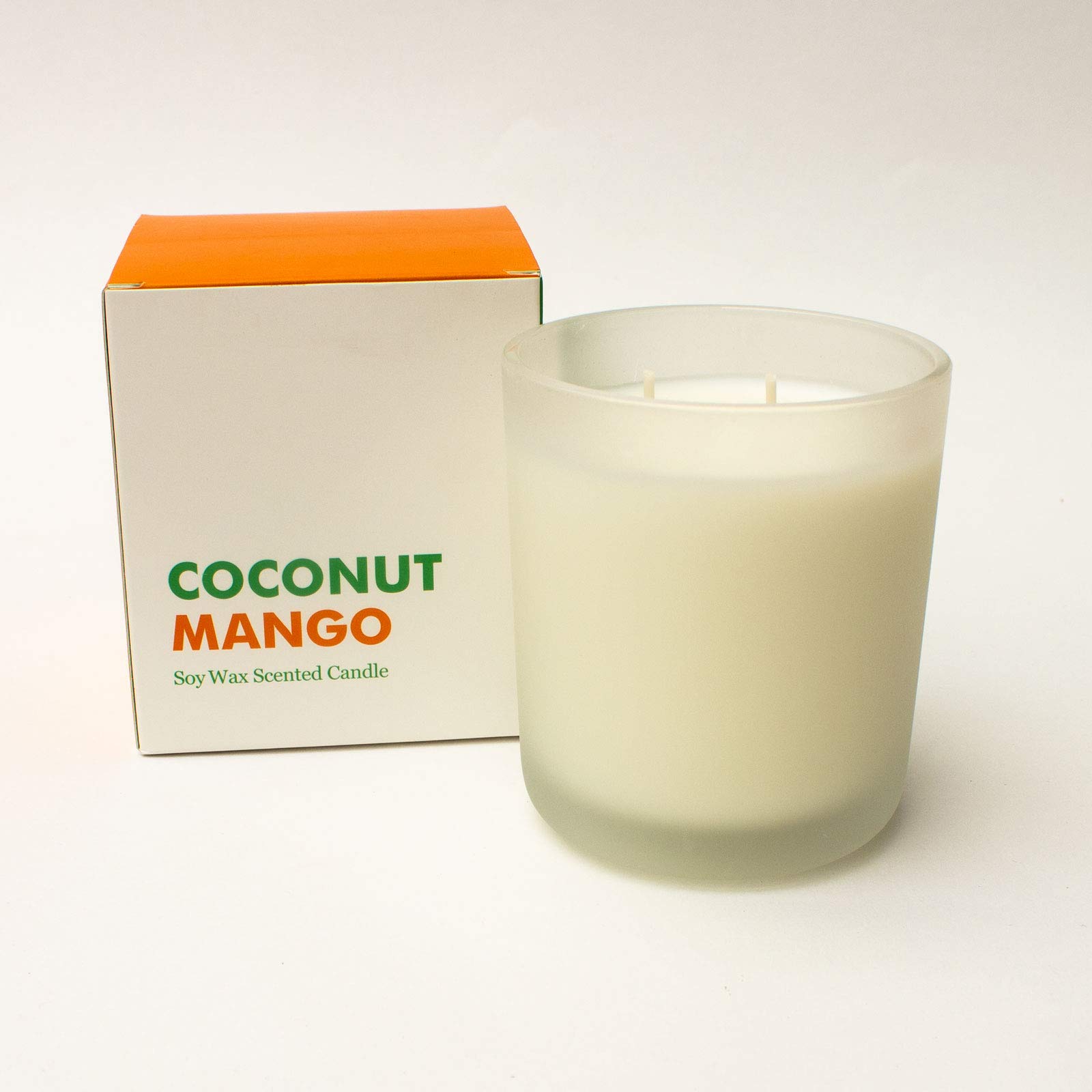 Coconut Mango Scented Candle – Soy Wax – Hand Poured – 650g – Gift Present