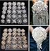 L'vow Rhinestone Crystals Brooches Collar Pin Bouquet Kit Pack of 24
