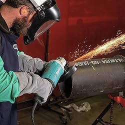 Makita GA7082 7" Angle Grinder, with Lock-On Switch