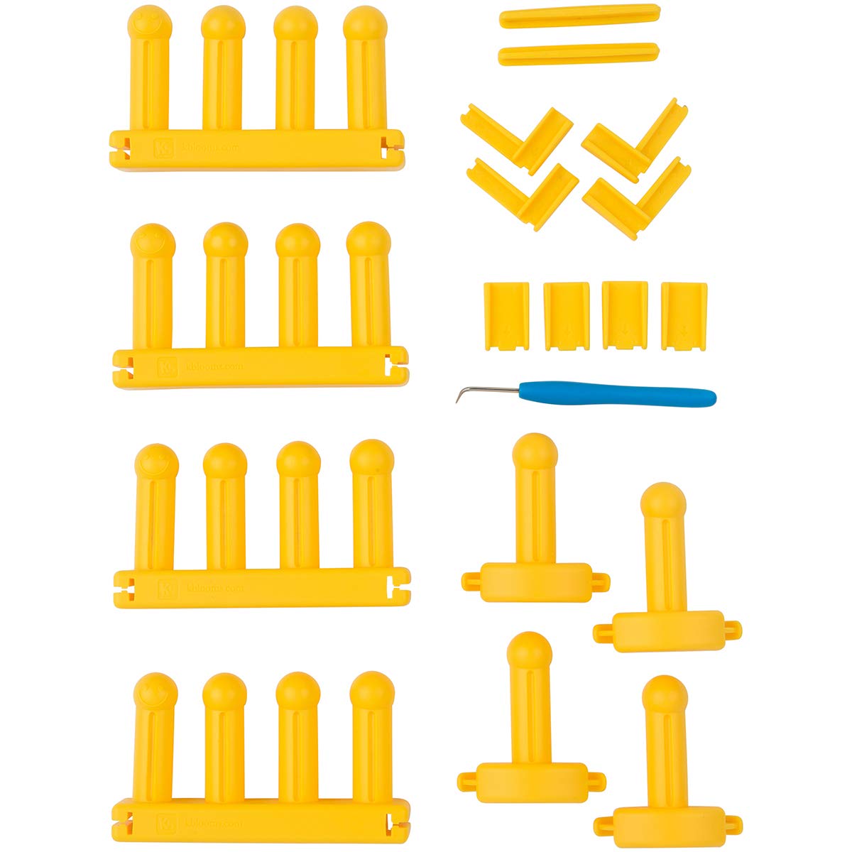 Authentic Knitting Board Bundle Zippy Master Set, Jumbo Gauge, Modular Loom