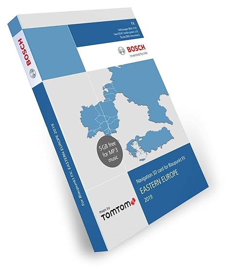 Blaupunkt Tele Atlas Tomtom Ost Europa Paket FX 2019 - SD-Karte