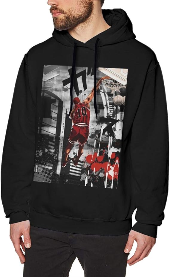 Amazon Co Jp 一の楽 スラムダンク服 パーカー メンズ 秋服 メンズ パーカー トレーナーおしゃれメンズ トレーナー メンズ スラムダンク 桜木花道 服 ファッション小物