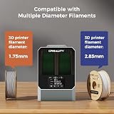 Creality Space Pi Filament Dryer Plus 2 Rolls 1.75/2.85mm 360° Hot-Air view 7