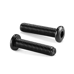 M8 x 35mm 10Pcs Flat Head Hex Socket Cap Screws