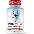 ProMito Urolithin A Supplement – 500mg Pure Urolithin A Dietary Supplement for Men & Women – Alternative to NMN, NAD, CoQ10, Resveratrol & PQQ – 28 Capsules