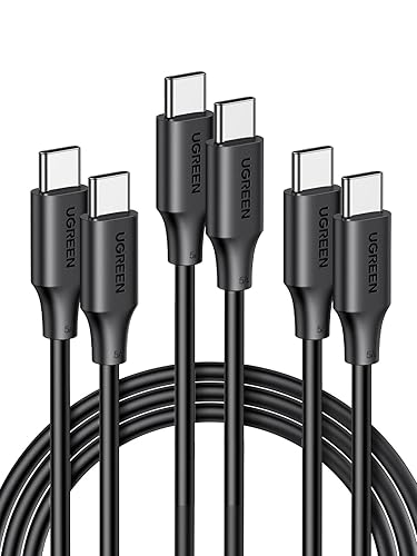 UGREEN 100W 3-Pack USB C to USB C Cable, 10FT Fast Charging