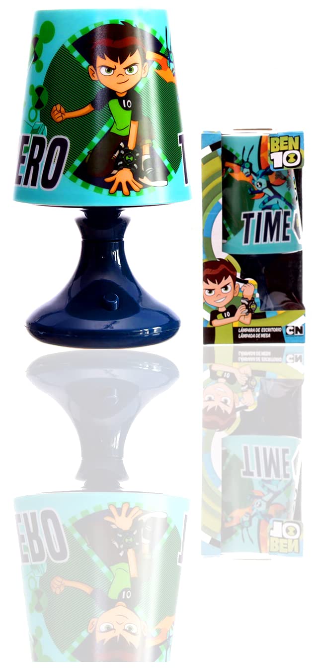BEN 10 Unisex Children's Home Desk Lamp, Multicoloured (Multicoloured)