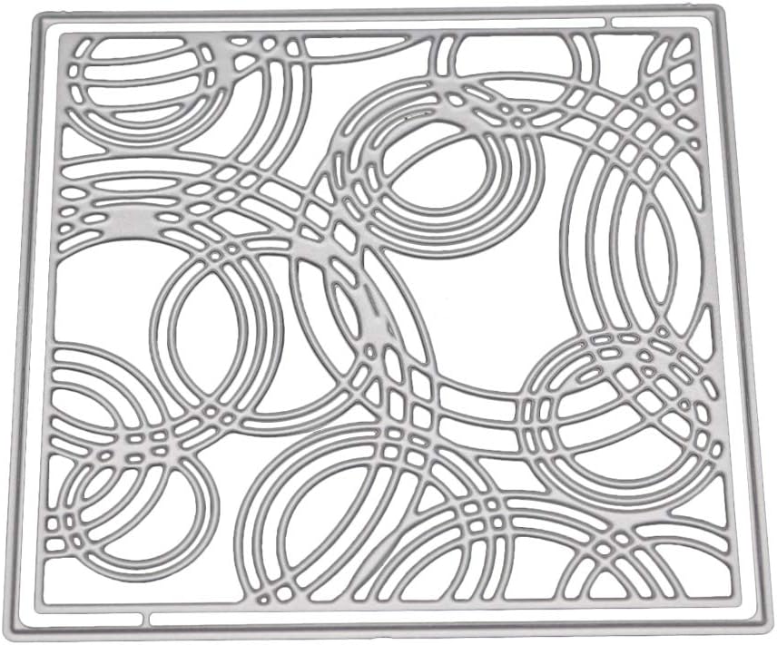 puhoon Cutting Dies, Background Metal Stencil, DIY Scrapbooking Album Stamp Paper Card, Embossing Crafts Decor for Home