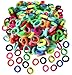 Baby Soft Hair Elastics Ties for Kids Toddlers Colorful Small Seamless Hair Ponytail Holder(200 PCS)