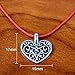 Yansanido Pack of 100 Alloy Antique Lovely Fashion Mini Love Heart 15x16mm Charms Pendants for Making Bracelet and Necklace (100pcs Love Heart 15x16mm)