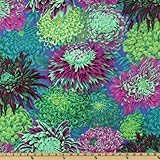 Kaffe Fassett Collective 2010 Pandora Chrysanthemum Fabric By The Yard