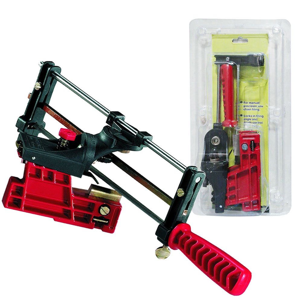 Amazon.com : PROMOTOR Bar-Mount Chain Saw Sharpener, Manual Chainsaw  Sharpening Filing Guide Bar : Garden & Outdoor