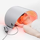 Hello Face FDA Cleared Red Light Therapy for Face and Neck, 4 Modes LED Mask Light Therapy, Blue Infrared Red Light Therapy Mask for Wrinkles and Acne, PDT Photons Facial Skin Care Device