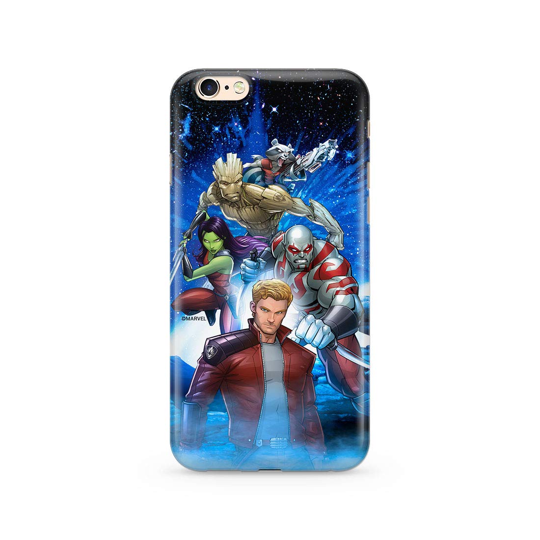 ERT GROUP mobile phone case for Apple Iphone 6 PLUS original and officially Licensed Marvel pattern Guardians of the Galaxy 011 optimally adapted to the shape of the mobile phone, case made of TPU