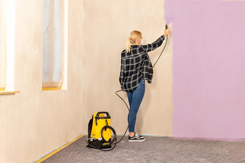 Akku-Farbsprühsystem Control Pro 300 Move 18V Baretool - Frei und flexibel: bequem als Rucksack, stationär auf dem Boden oder mobil in der Hand *OHNE Akku + Ladegerät*