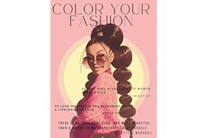 Color Your Fashion: Volume 42 – Hair Couture Edition: A 60-Page Fashion Coloring Collection Showcasing the Beauty of Hair in Every Form, Celebration of Confidence, Personality, and Hair Expression