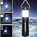 BYB Portable 2 in 1 LED Camping Lantern and Flashlight with 3 Modes, High Output Bright for Hiking, Camping, and Emergencies