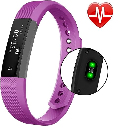 Pulseras inteligentes, HuiHeng ID115HR Pulsera inteligente ...